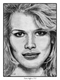 Claudia Schiffer In 1992 - Poster | Canvas Wall Art Print