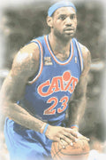 Cleveland Cavaliers Lebron James 1 - Poster | Canvas Wall Art Print