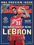 Cleveland Cavaliers Lebron James, 2003-04 Nba Basketball Sports Illustrated Cover - Poster | Canvas Wall Art Print