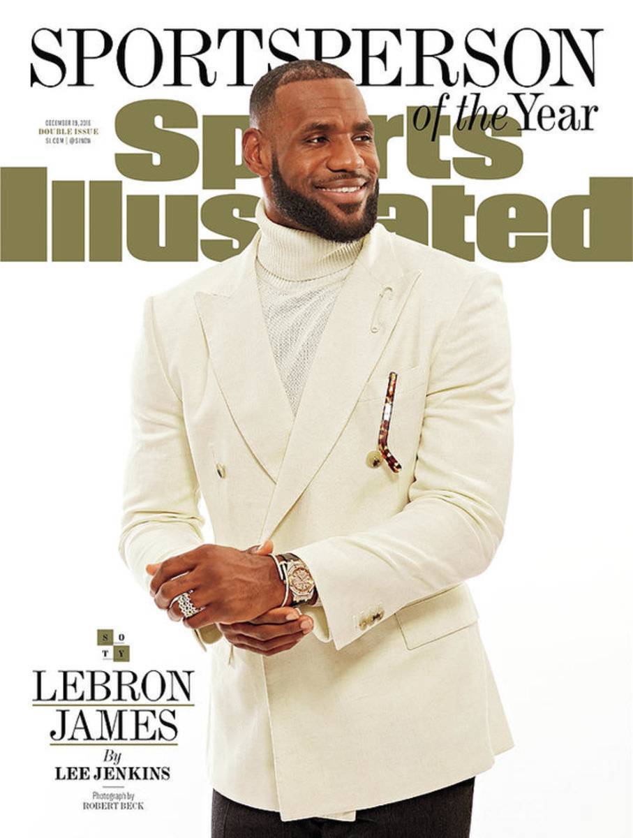 Cleveland Cavaliers Lebron James, 2016 Sportsperson Of The Sports Illustrated Cover - Poster | Canvas Wall Art Print