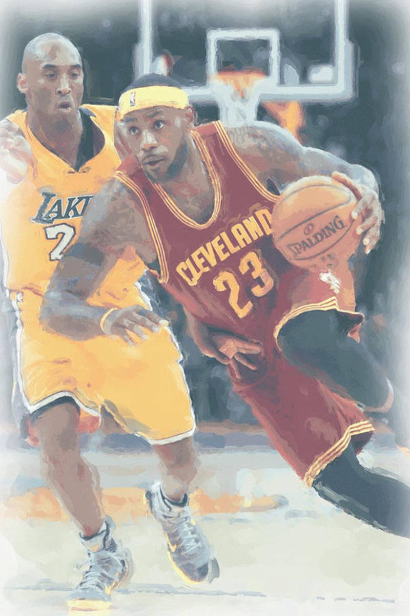Cleveland Cavaliers Lebron James 3 - Poster | Canvas Wall Art Print