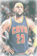 Cleveland Cavaliers Lebron James 5 - Poster | Canvas Wall Art Print