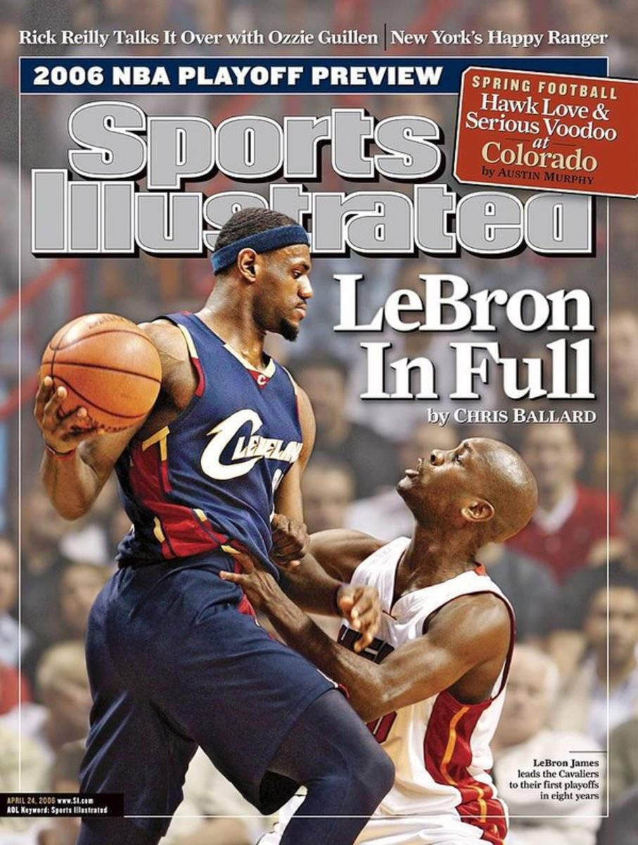 Cleveland Cavaliers Lebron James... Sports Illustrated Cover - Poster | Canvas Wall Art Print