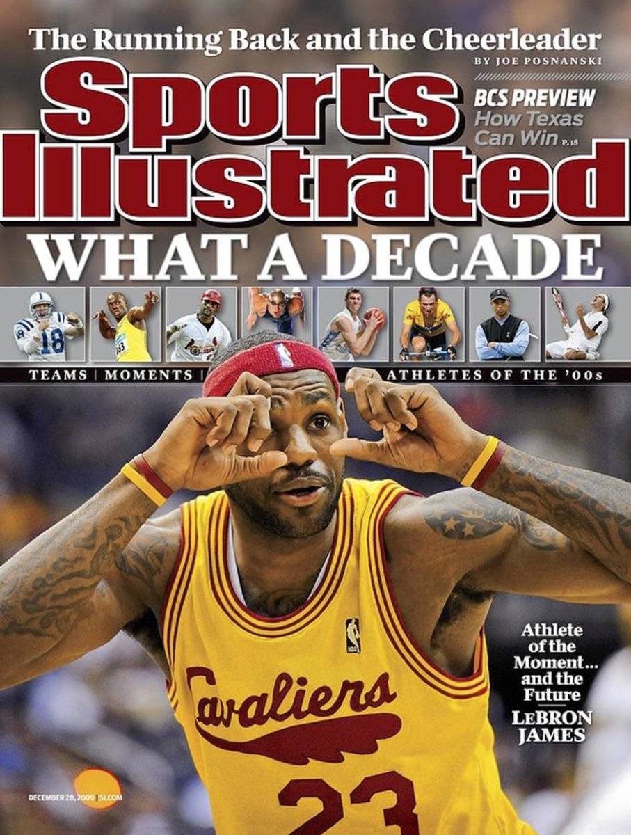 Cleveland Cavaliers Lebron James... Sports Illustrated Cover - Poster | Canvas Wall Art Print