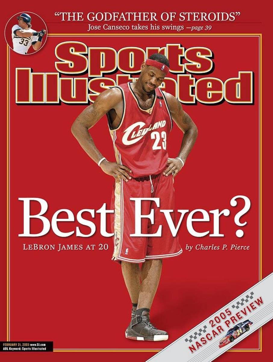 Cleveland Cavaliers Lebron James... Sports Illustrated Cover - Poster | Canvas Wall Art Print