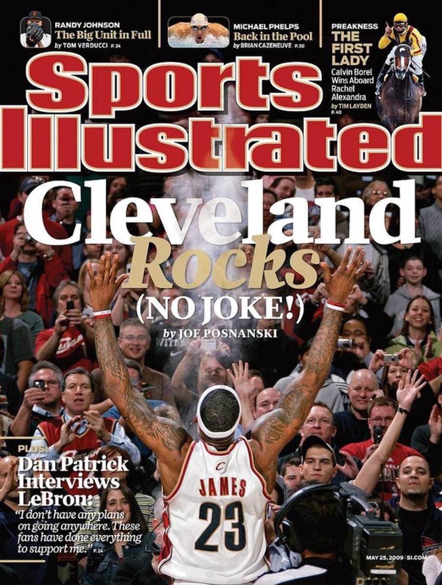 Cleveland Cavaliers Lebron James... Sports Illustrated Cover - Poster | Canvas Wall Art Print
