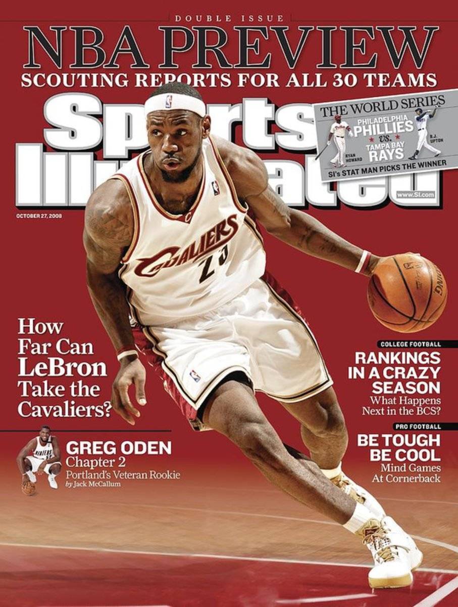 Cleveland Cavaliers Lebron James... Sports Illustrated Cover - Poster | Canvas Wall Art Print