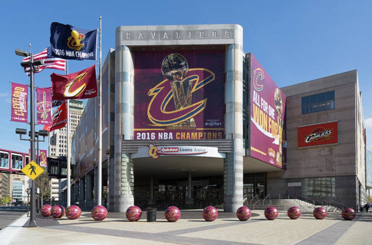 Cleveland Cavaliers The Q - Poster | Canvas Wall Art Print