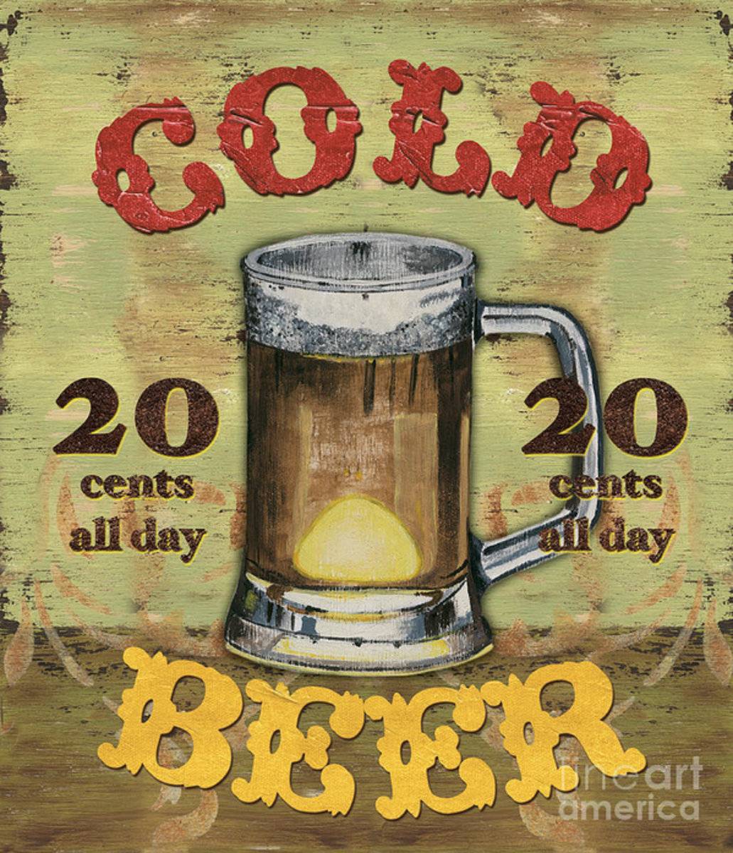 Cold Beer - Poster | Canvas Wall Art Print