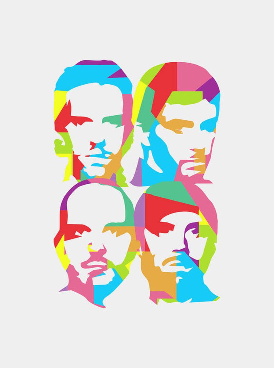 Coldplay 1 Pop Art - Poster | Canvas Wall Art Print