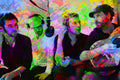 Coldplay Band Portrait Paint Splatters Pop Art - Poster | Canvas Wall Art Print