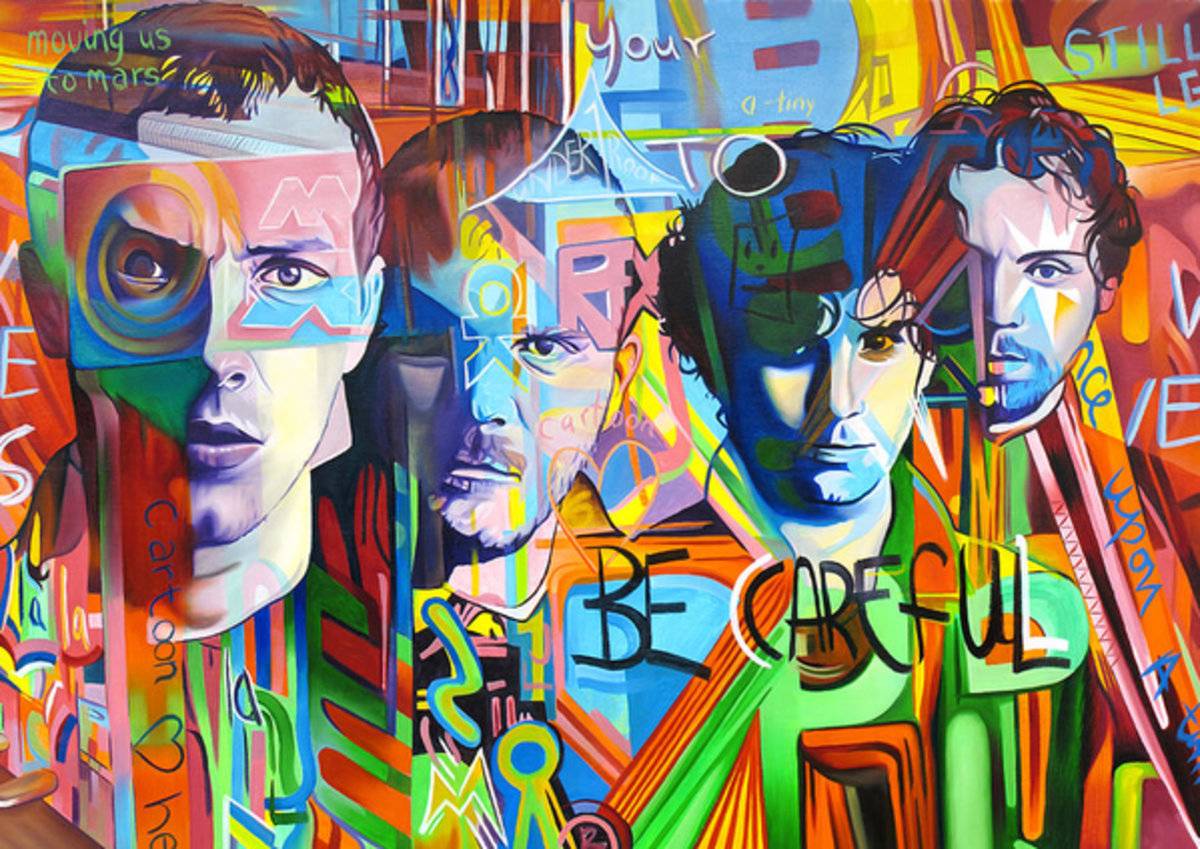 Coldplay - Poster | Canvas Wall Art Print