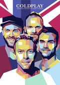 Coldplay - Poster | Canvas Wall Art Print