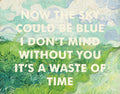 Coldplay Lyrics Art Print - Poster | Canvas Wall Art Print