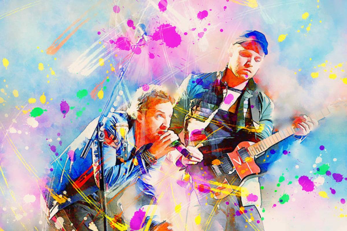 Coldplay - Poster | Canvas Wall Art Print