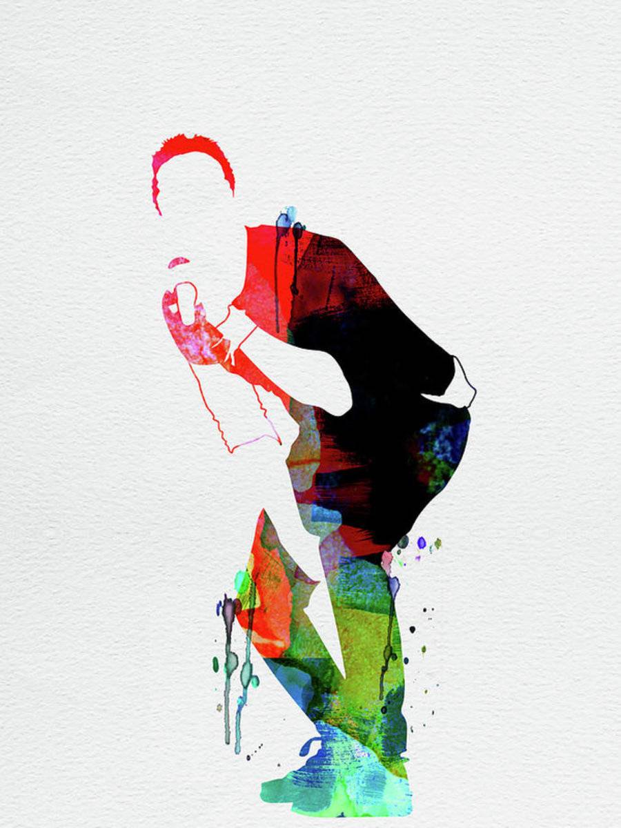 Coldplay Watercolor - Poster | Canvas Wall Art Print