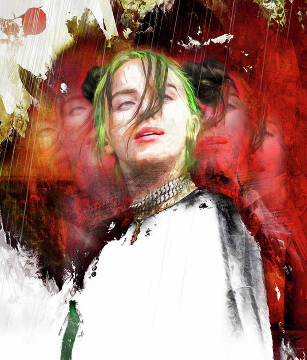 Copycat - Billie Eilish - Poster | Canvas Wall Art Print