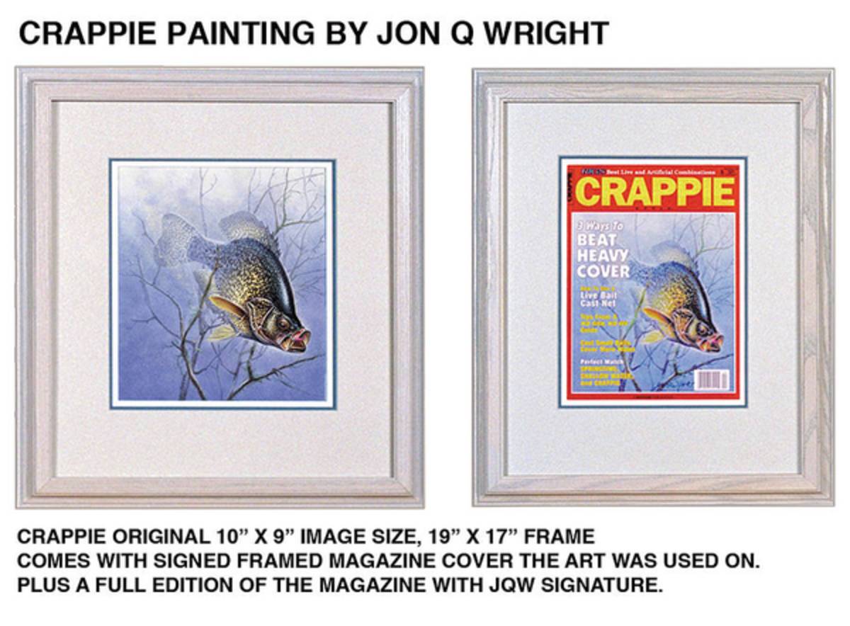 Crappie Magazine And Original - Poster | Canvas Wall Art Print