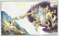 Creation Of Man By Michelangelo - Poster | Canvas Wall Art Print