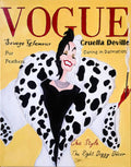Cruella Deville Vogue - Poster | Canvas Wall Art Print