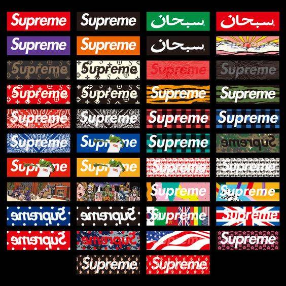 42X Big Supreme Box Logo - Poster | Canvas Wall Art Print