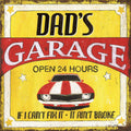 Dad'S Garage - Poster | Canvas Wall Art Print