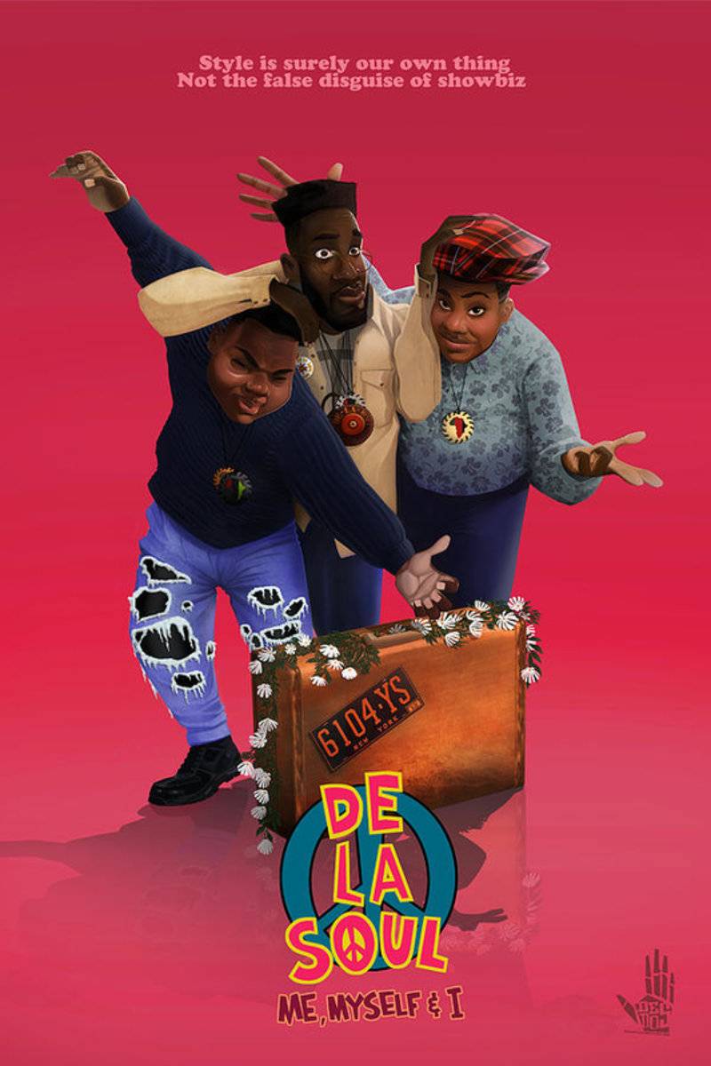 De La Soul - Rapper - Poster | Canvas Wall Art Print