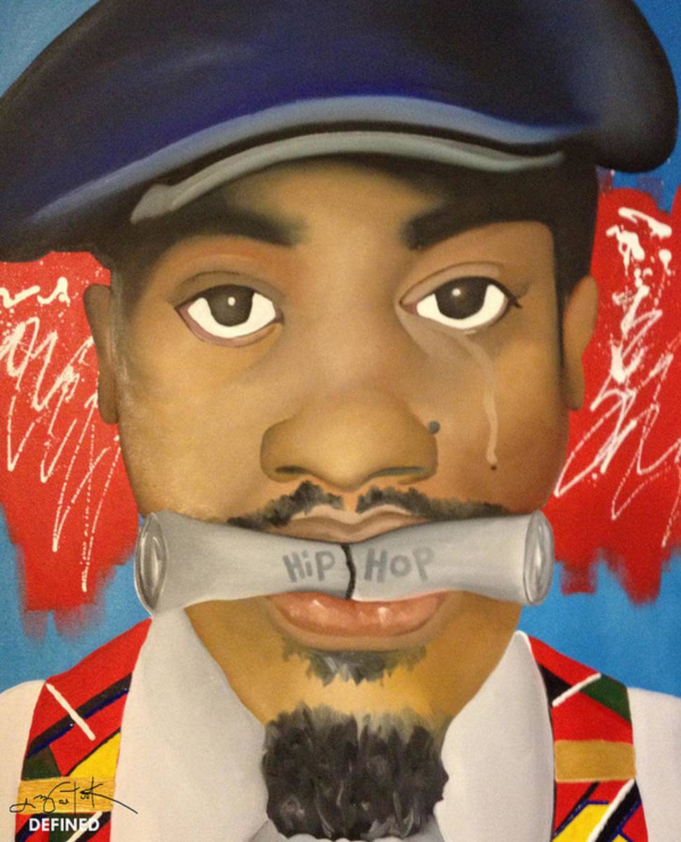 Dear Hip Hop - Rapper - Poster | Canvas Wall Art Print