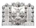 Declaration Of Independence 1884 Restored - Poster | Canvas Wall Art Print