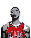 Derrick Rose - Poster | Canvas Wall Art Print
