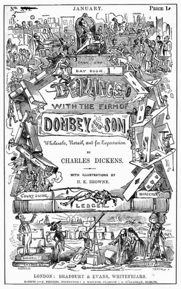 Dickens: Dombey And Son - Poster | Canvas Wall Art Print