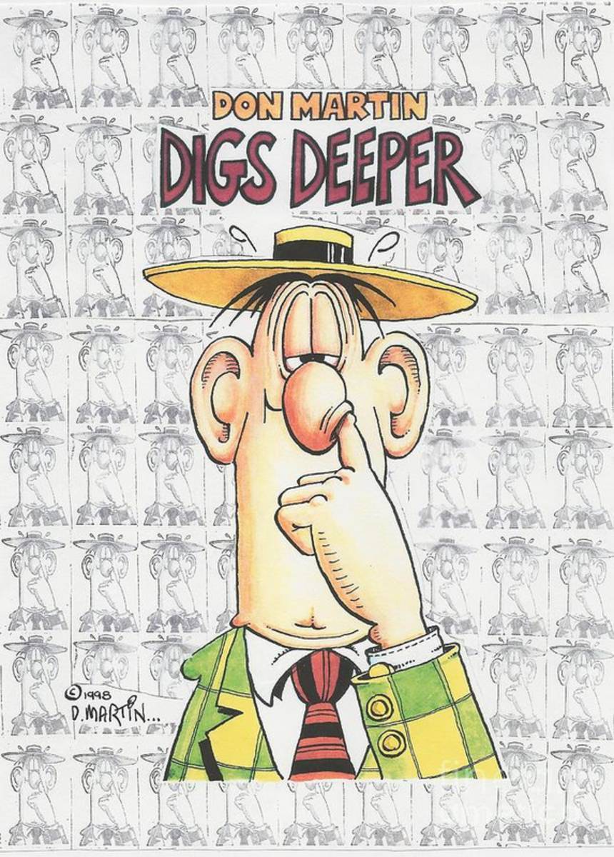 Digs Deeper - Poster | Canvas Wall Art Print