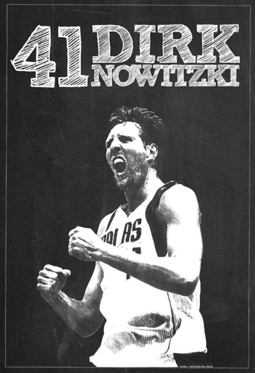 Dirk Nowitzki - Poster | Canvas Wall Art Print