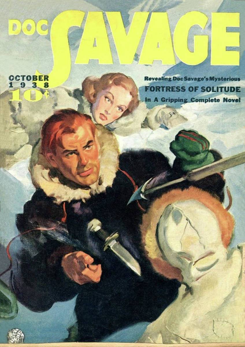 Doc Savage Fortress Of Solitude - Poster | Canvas Wall Art Print
