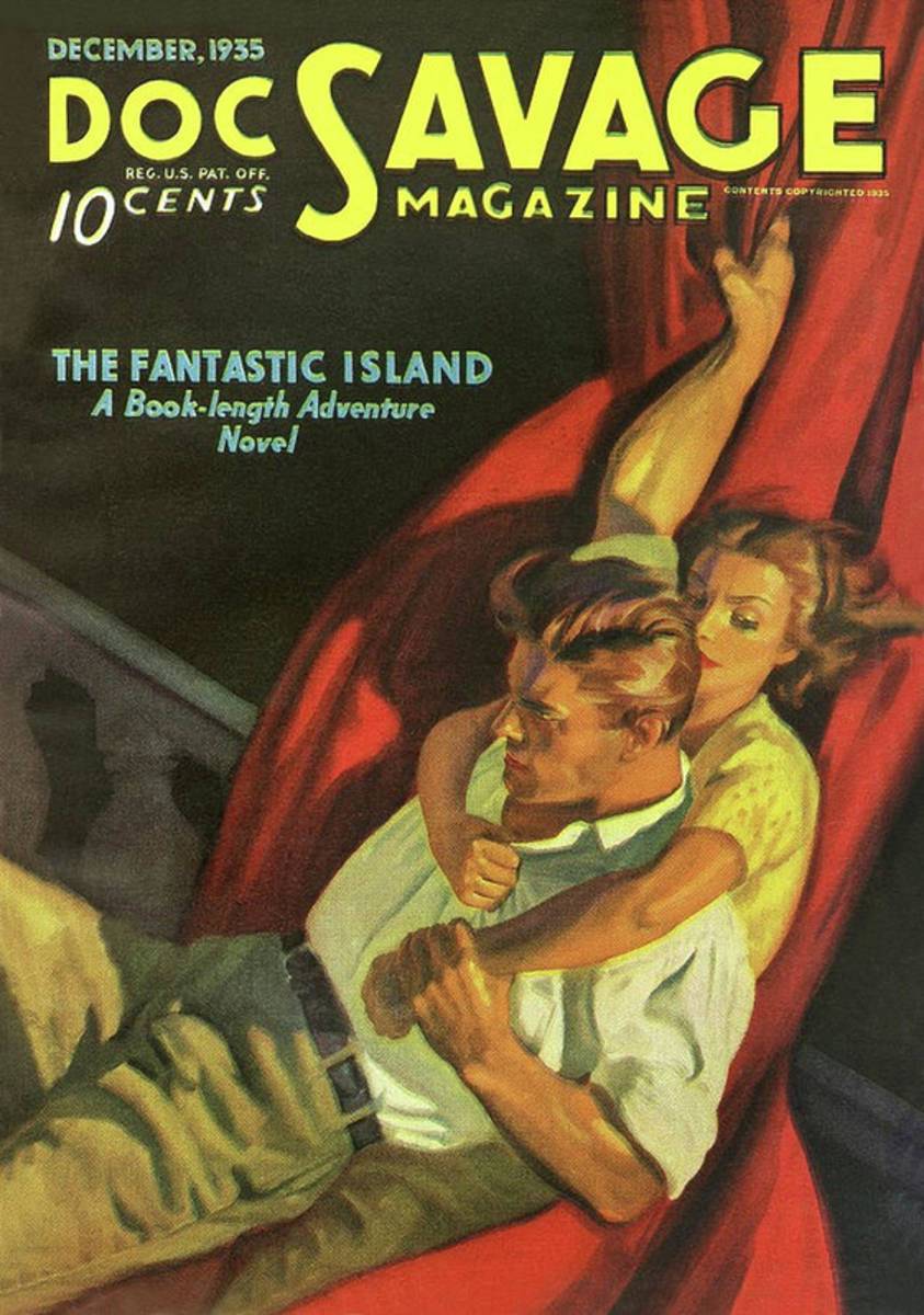 Doc Savage The Fantastic Island - Poster | Canvas Wall Art Print