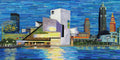 Downtown Cleveland Skyline - Poster | Canvas Wall Art Print