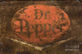 Dr Pepper Vintage Sign - Poster | Canvas Wall Art Print