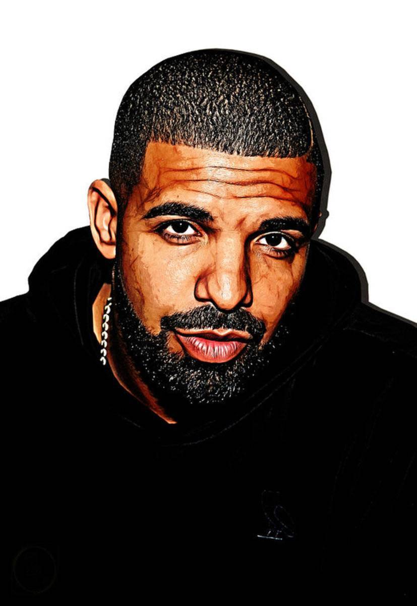 Drake 2016 - Rapper - Poster | Canvas Wall Art Print