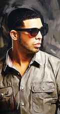 Drake Artwork 2 - Rapper - Poster | Canvas Wall Art Print