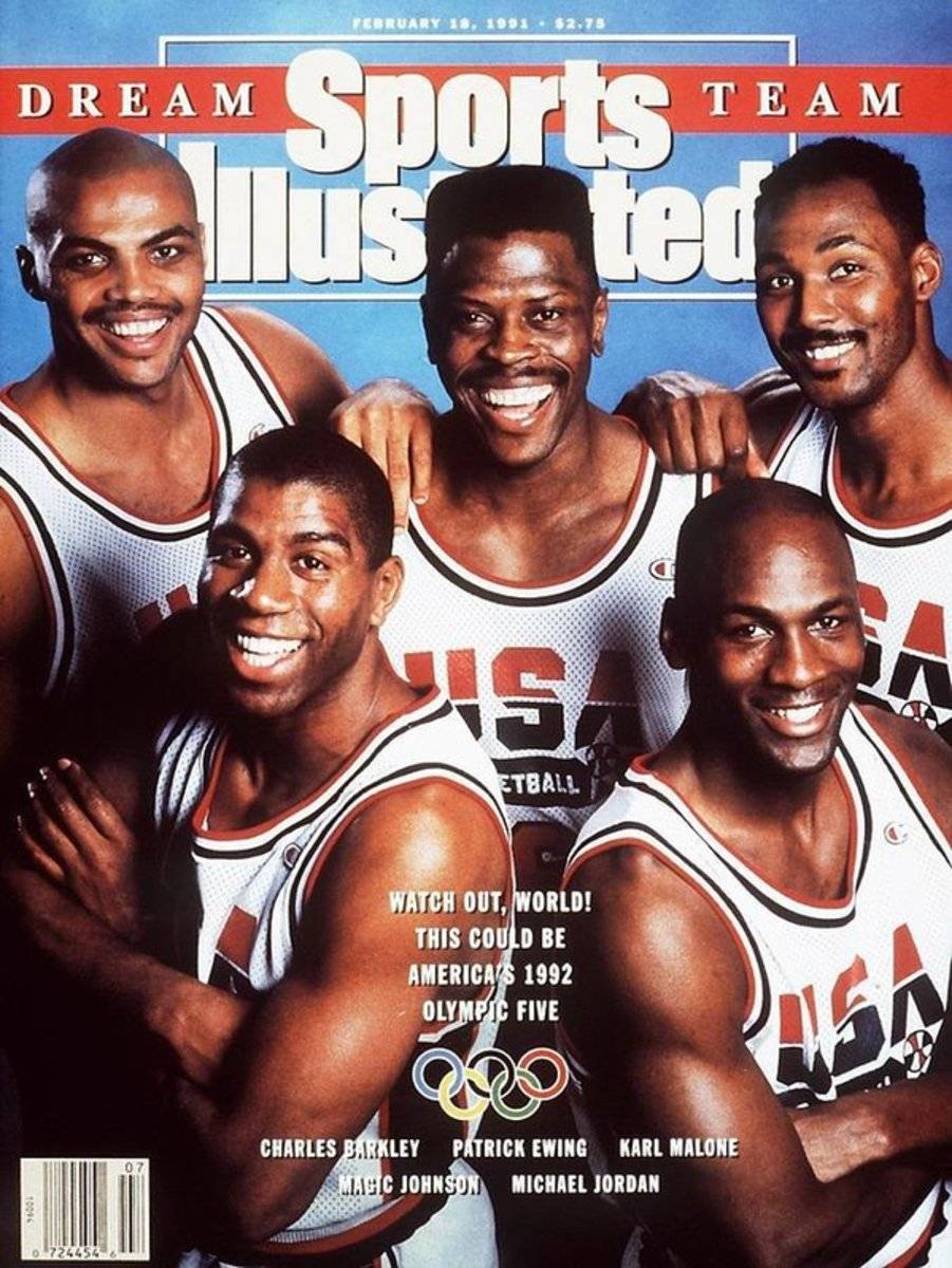 Dream Team, 1992 Barcelona Olympic Games Preview Sports Illustrated Cover - Poster | Canvas Wall Art Print