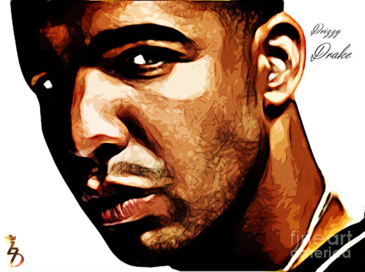 Drizzy Drake - Rapper - Poster | Canvas Wall Art Print