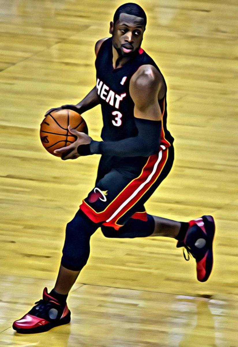 Dwyane Wade Portrait - Poster | Canvas Wall Art Print
