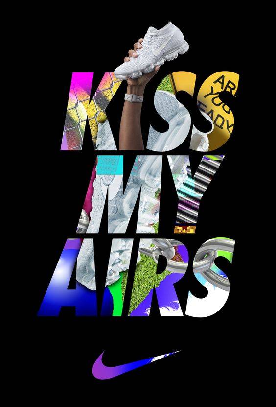 Kiss My Airs Nike - Poster | Canvas Wall Art Print