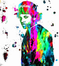 Eazy E Paint Splatter - Rapper - Poster | Canvas Wall Art Print