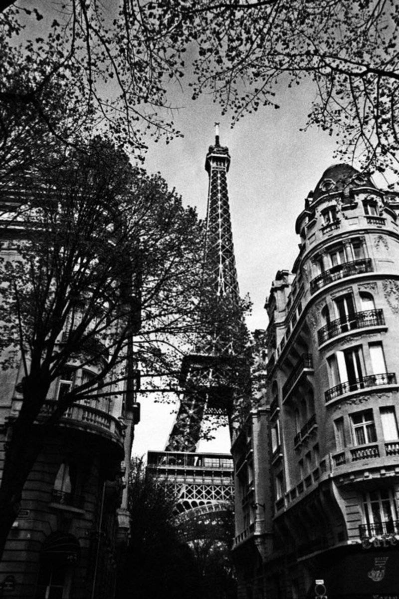 Eiffel Tower Black And White - Poster | Canvas Wall Art Print