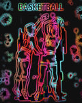 Electric Basketball - Poster | Canvas Wall Art Print