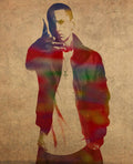 Eminem Watercolor Portrait - Rapper - Poster | Canvas Wall Art Print