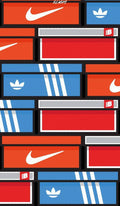 Sneaker Box Wall Art Nike Adidas - Poster | Canvas Wall Art Print
