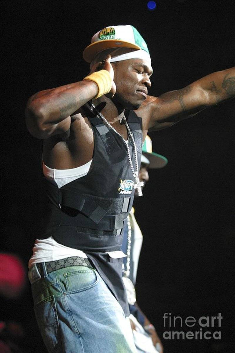 Fifty Cent - Rapper - Poster | Canvas Wall Art Print