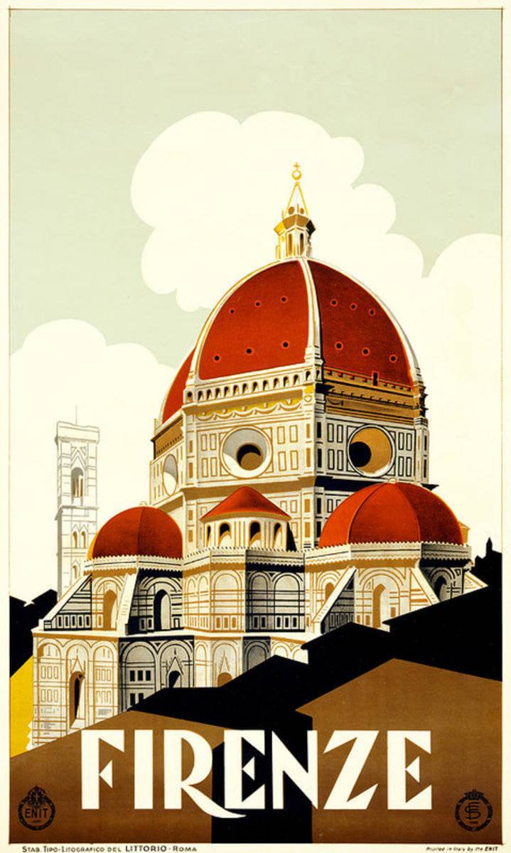Florence Travel - Poster | Canvas Wall Art Print
